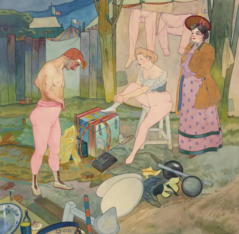 Le Cirque Corvi, Georges de Feure