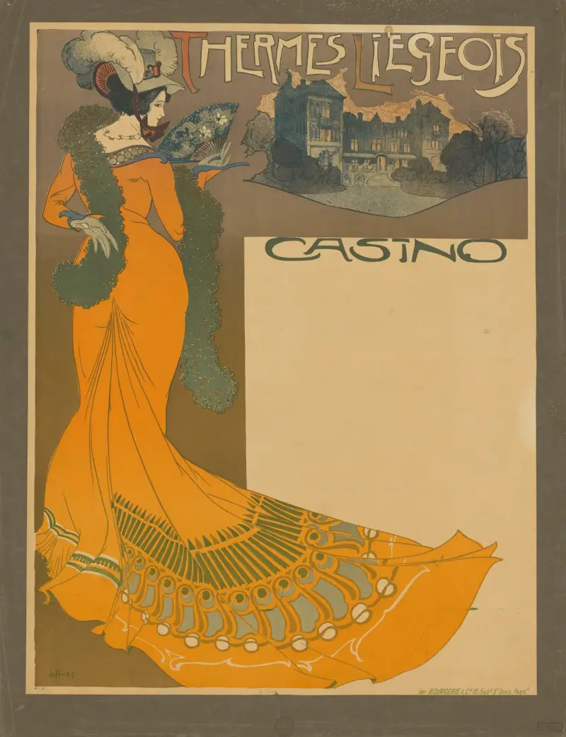 Thermes Liègeois Casino av Georges de Feure