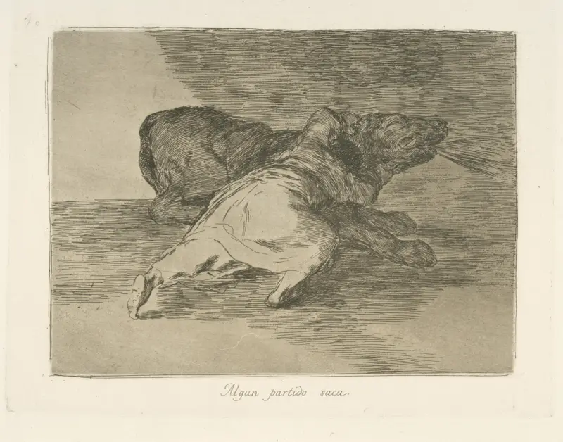 Algun portido saca av Francisco de Goya