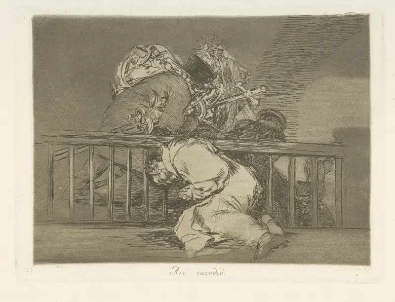 Tak się stało, Francisco de Goya