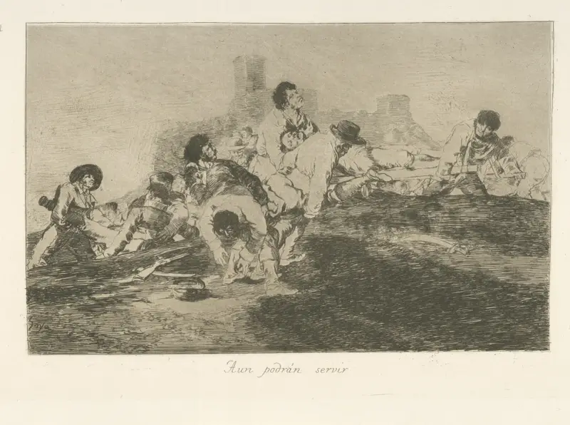 Aun podrán servir, 1863, Francisco de Goya
