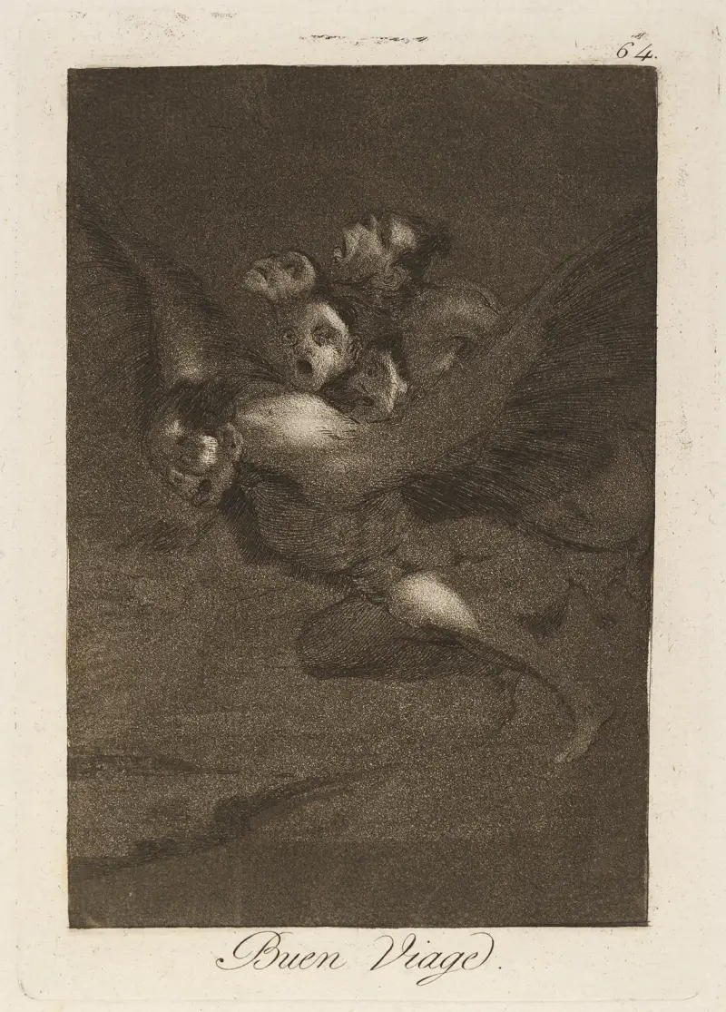 Buen Viaje von Francisco de Goya