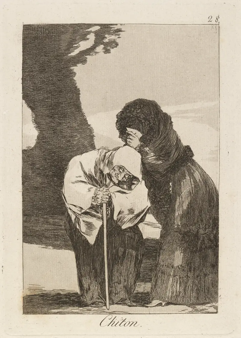 Chiton. (Ticho.), Francisco de Goya