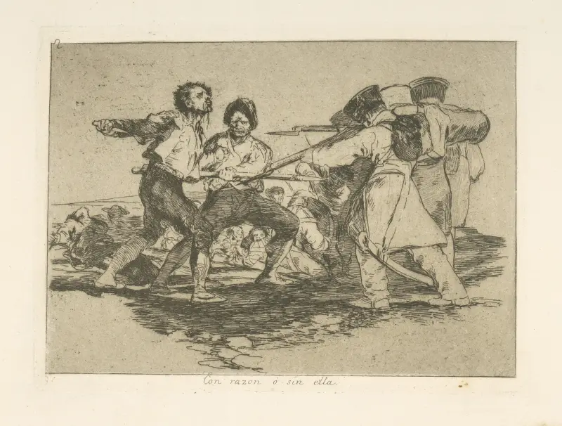 Z rozumem czy bez, Francisco de Goya