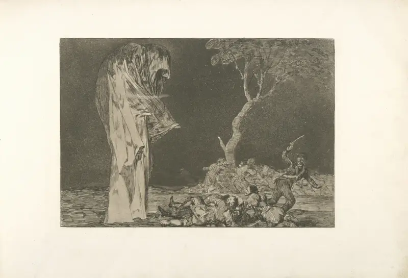 Die Torheit der Angst von Francisco de Goya