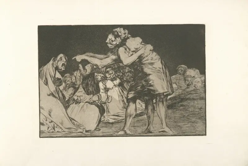 Nieszczęśliwe małżeństwo, Francisco de Goya