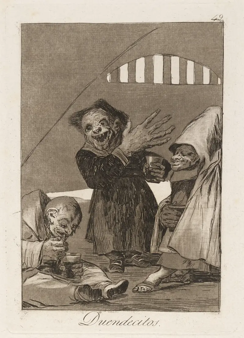 Skřítci, Francisco de Goya