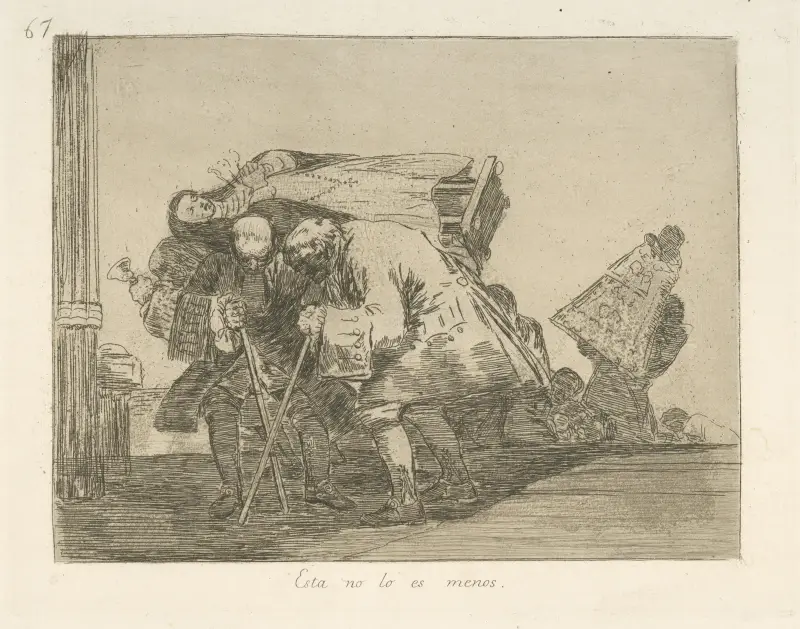 Esta no lo es menos av Francisco de Goya
