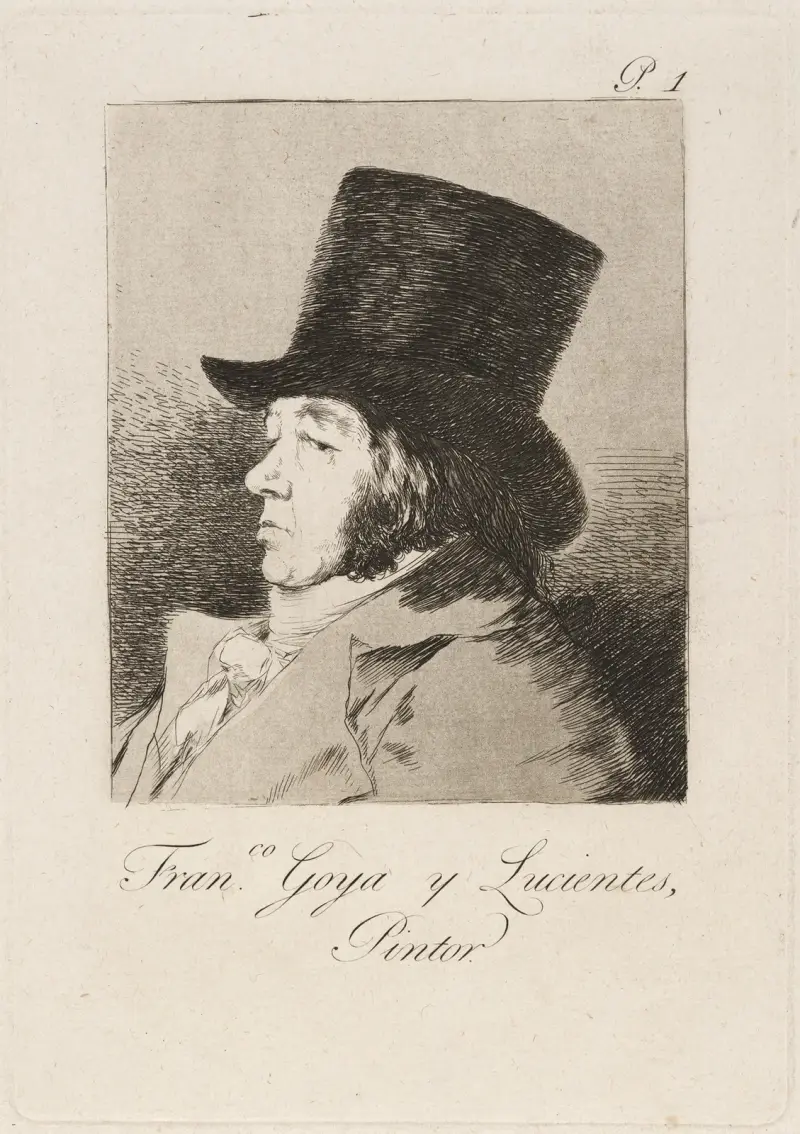 Francisco Goya y Lucientes, målare av Francisco de Goya
