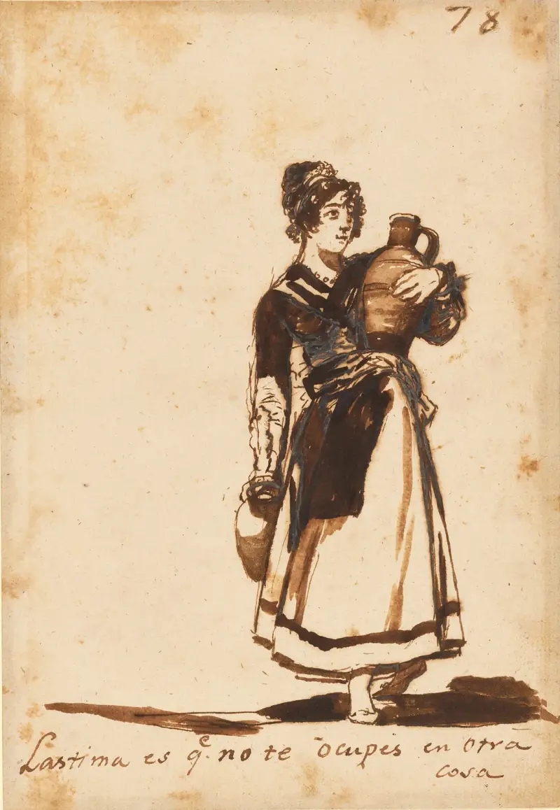 It’s a Pity You Don’t Have Something Else to Do! av Francisco de Goya