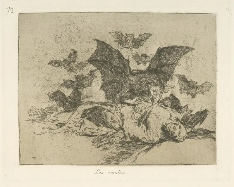 Las resultas, Francisco de Goya