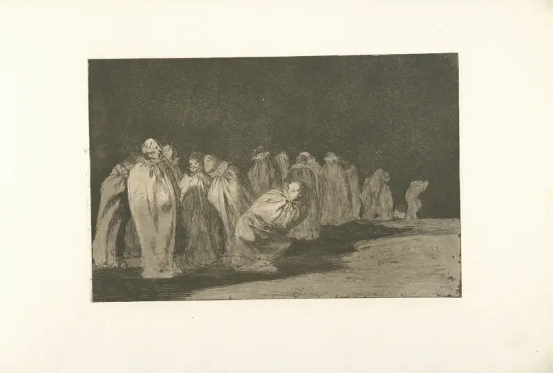 Les ensachés, Francisco de Goya