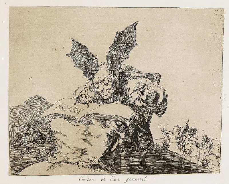 Los desastres de la guerra av Francisco de Goya