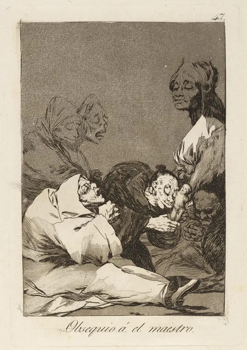 Prezent dla mistrza, Francisco de Goya