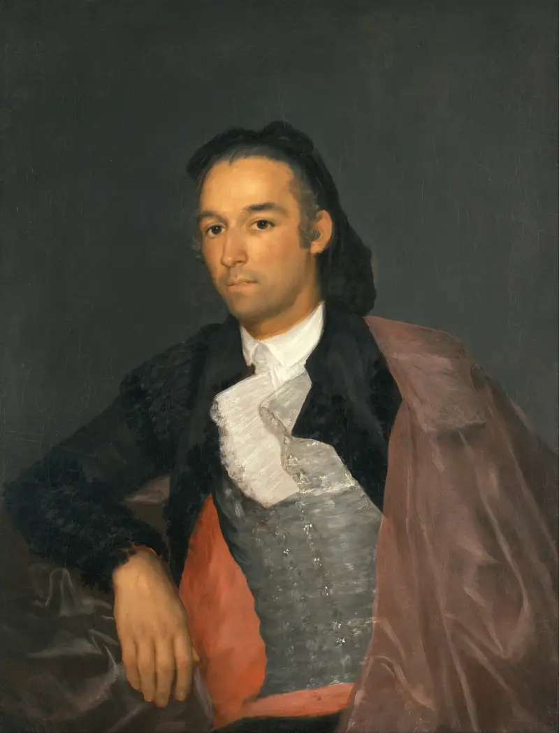 Portrait of the Matador Pedro Romero av Francisco de Goya