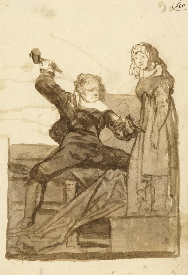 Pygmalion und Galatea von Francisco de Goya