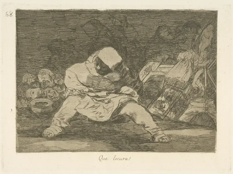 Was gibt es sonst noch zu tun? von Francisco de Goya