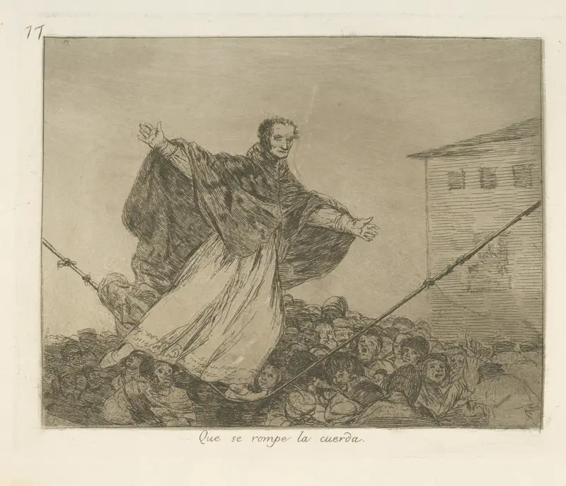 Que locura!, Francisco de Goya