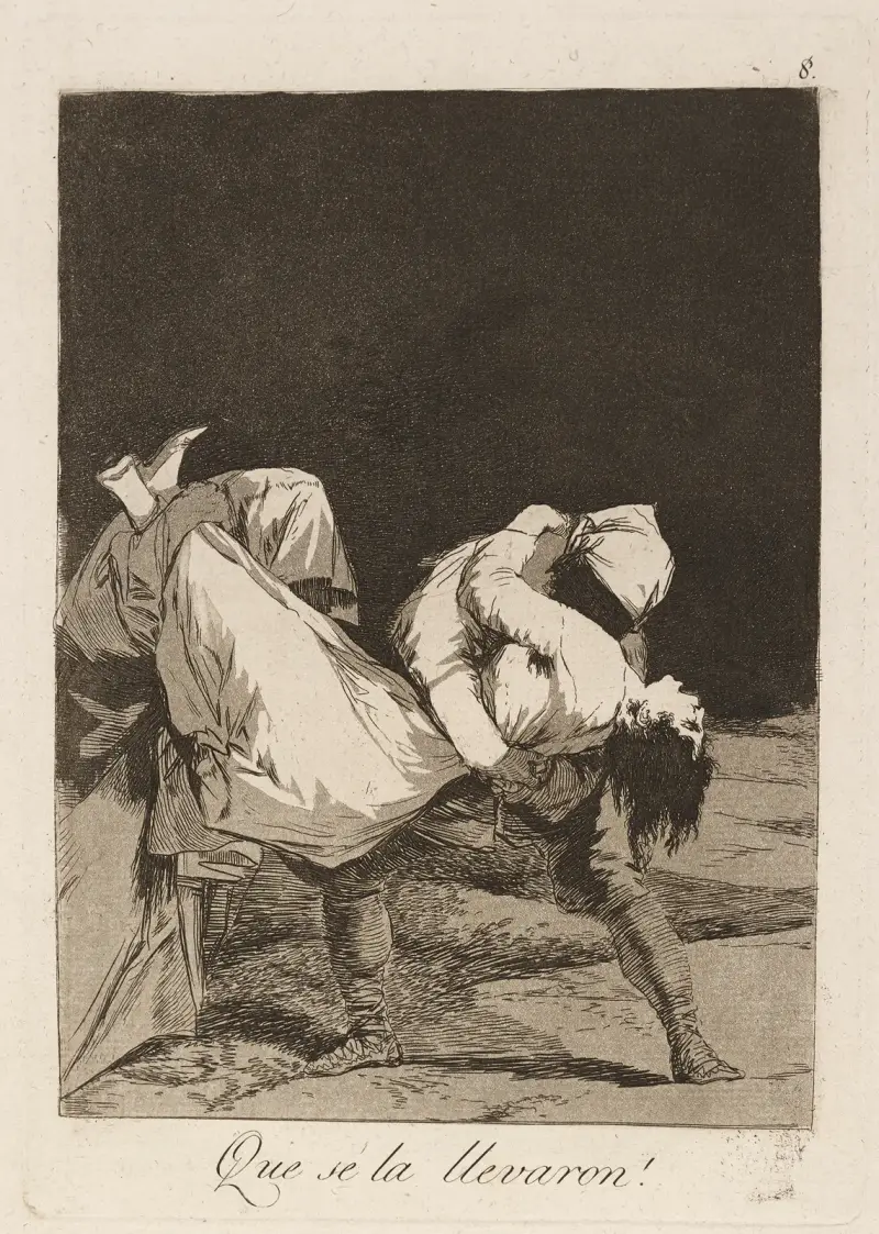 Que se la llevaron!, Francisco de Goya
