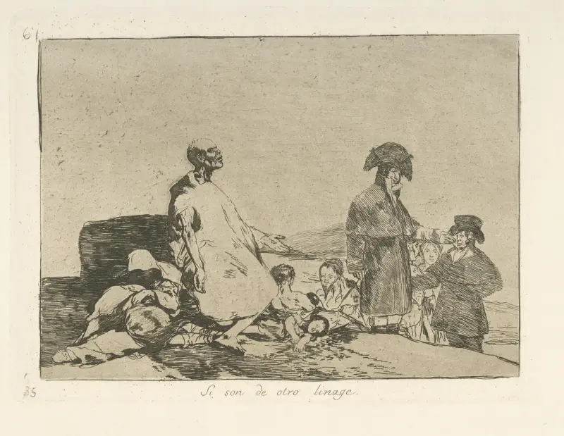 Sie sind von anderem Geschlecht von Francisco de Goya