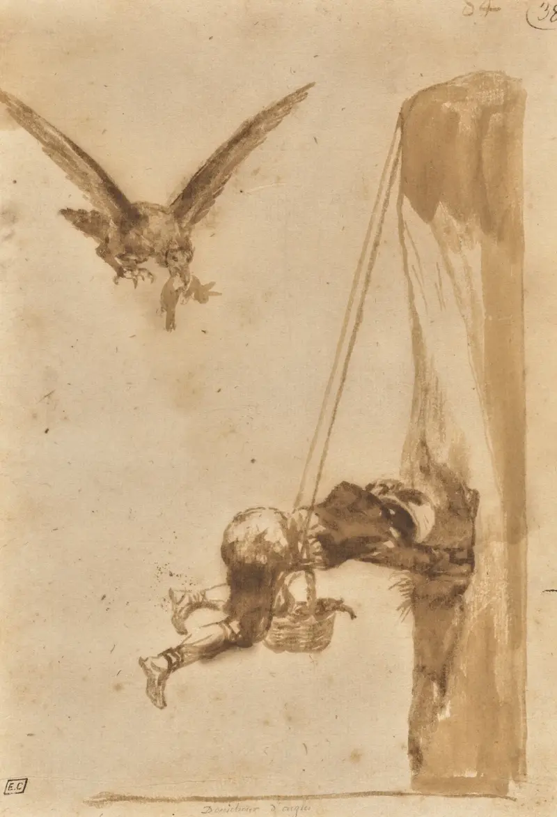 Der Adlerjäger von Francisco de Goya