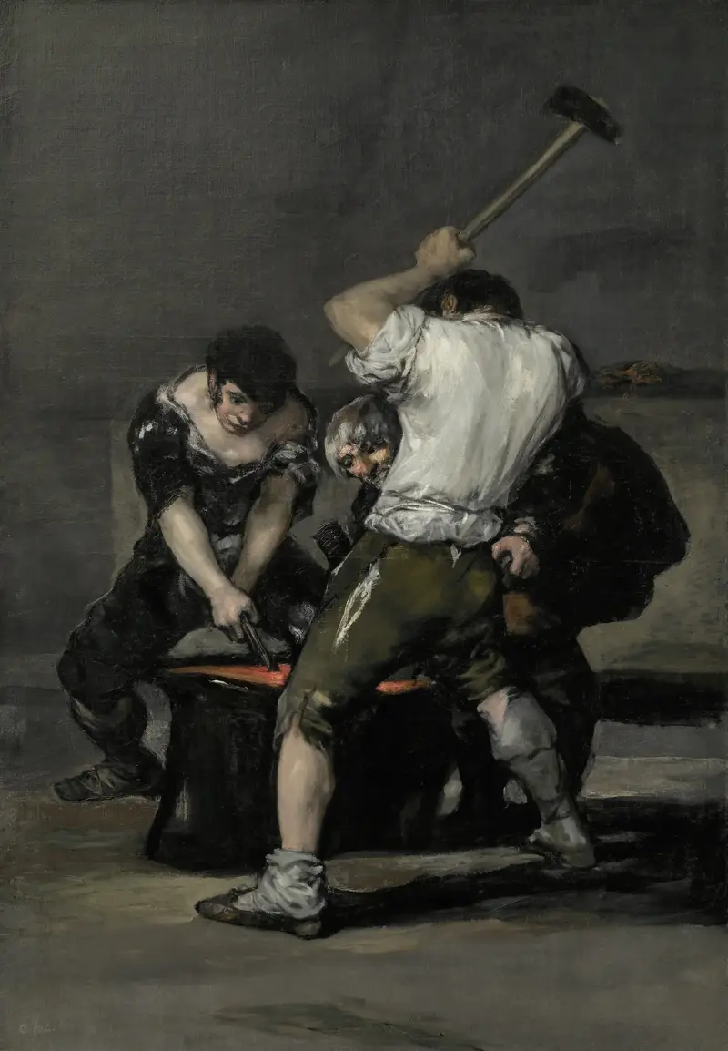 Kuźnia, Francisco de Goya