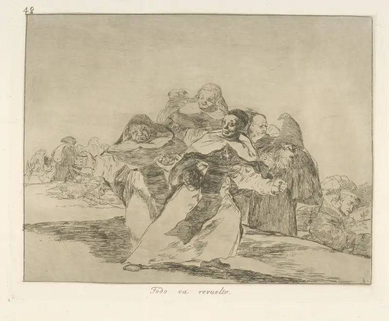 Wszystko w rozsypce, Francisco de Goya