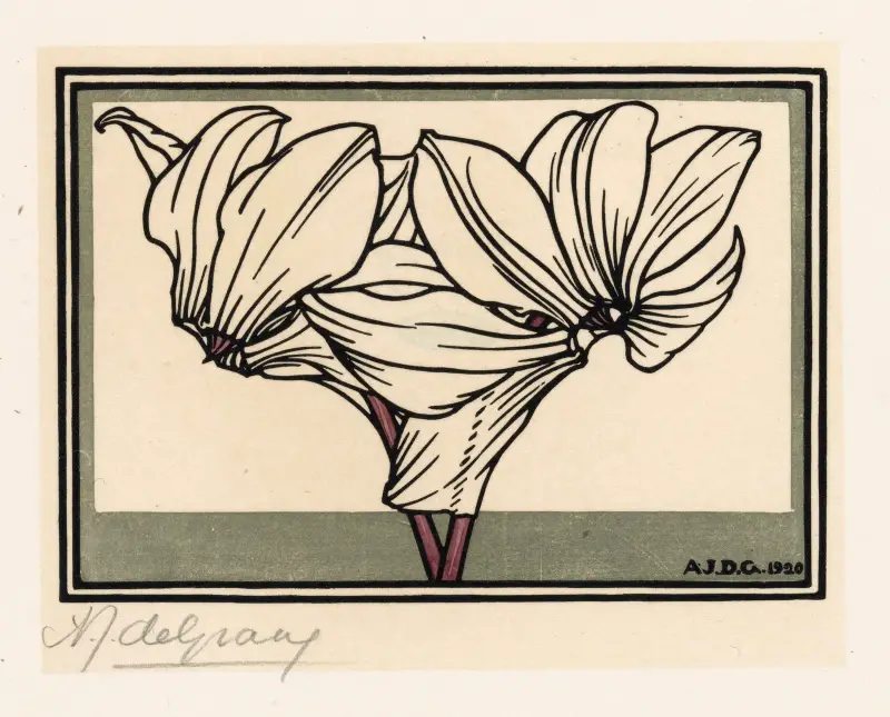 Cyclamen av Julie de Graag