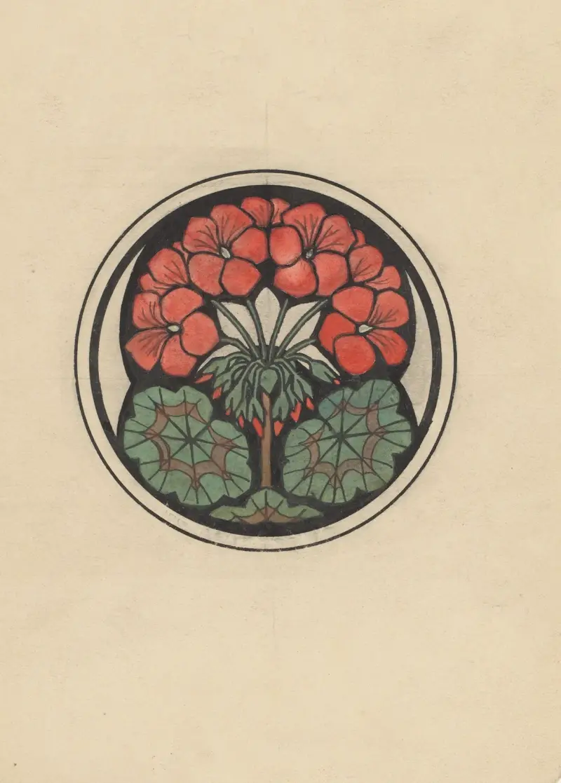 Geranium av Julie de Graag