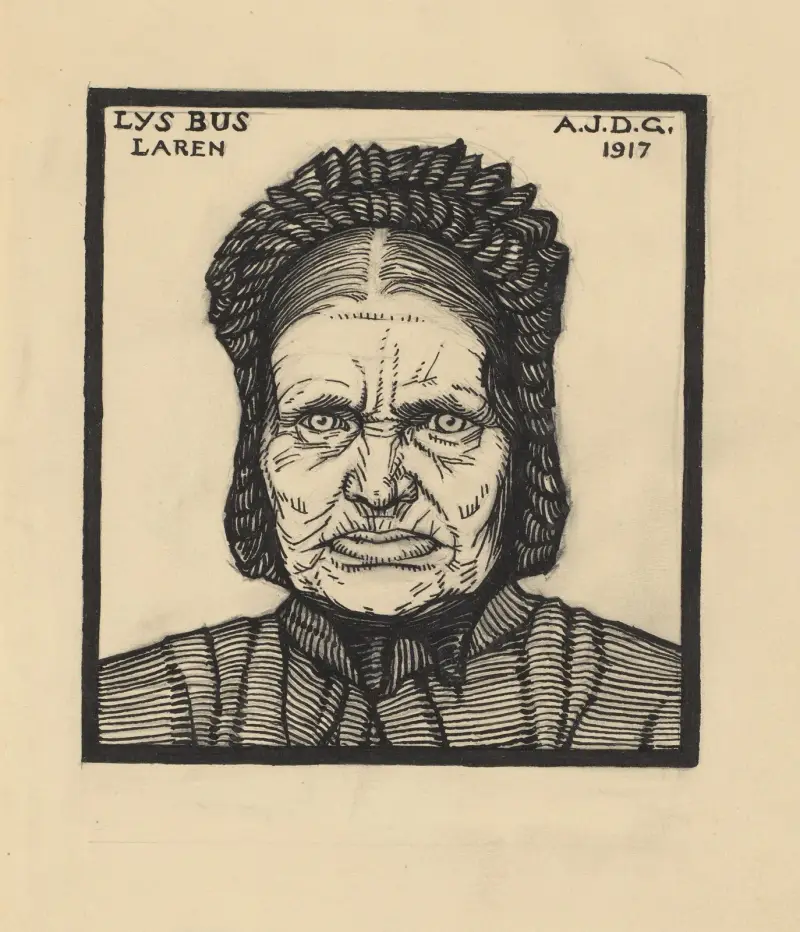 Portrait of Lys Bus av Julie de Graag