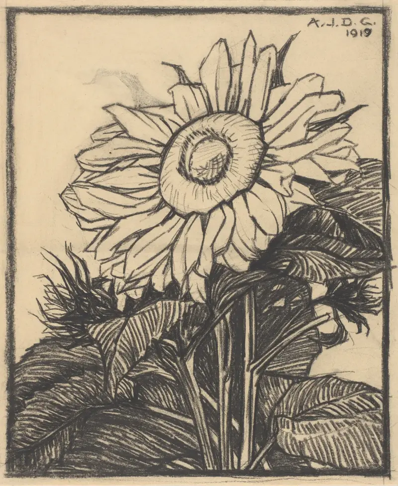 Solros av Julie de Graag