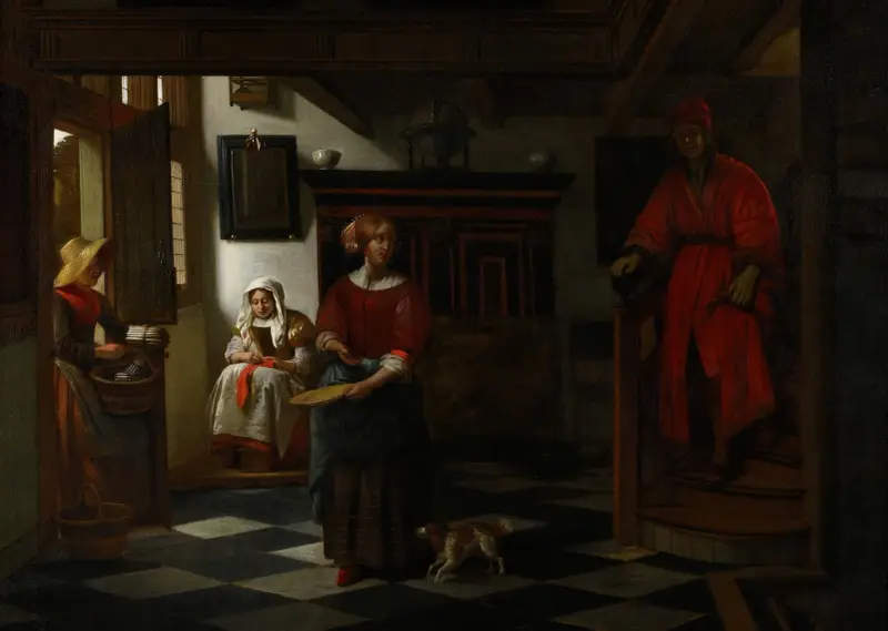 Der Spargelverkäufer von Pieter De Hooch