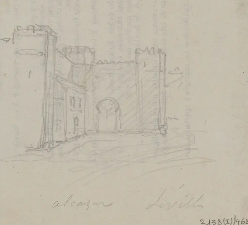 Alcazar i Sevilla av Nicaise De Keyser