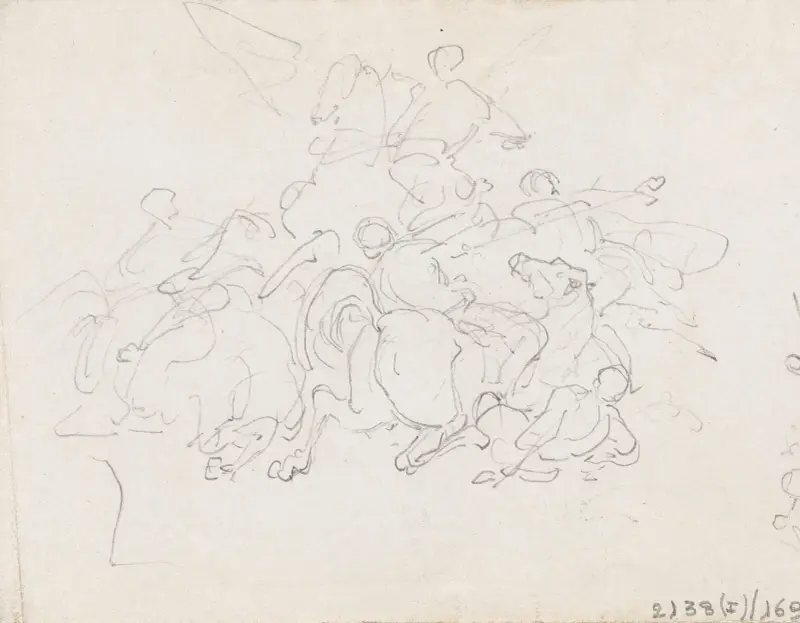 Schlachtszene – Nr. 2 von Nicaise De Keyser