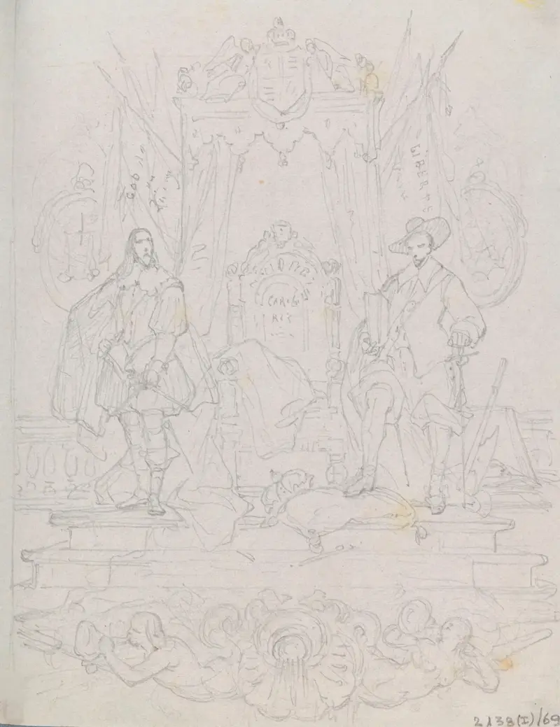 Buchillustration, Nr. 1 von Nicaise De Keyser