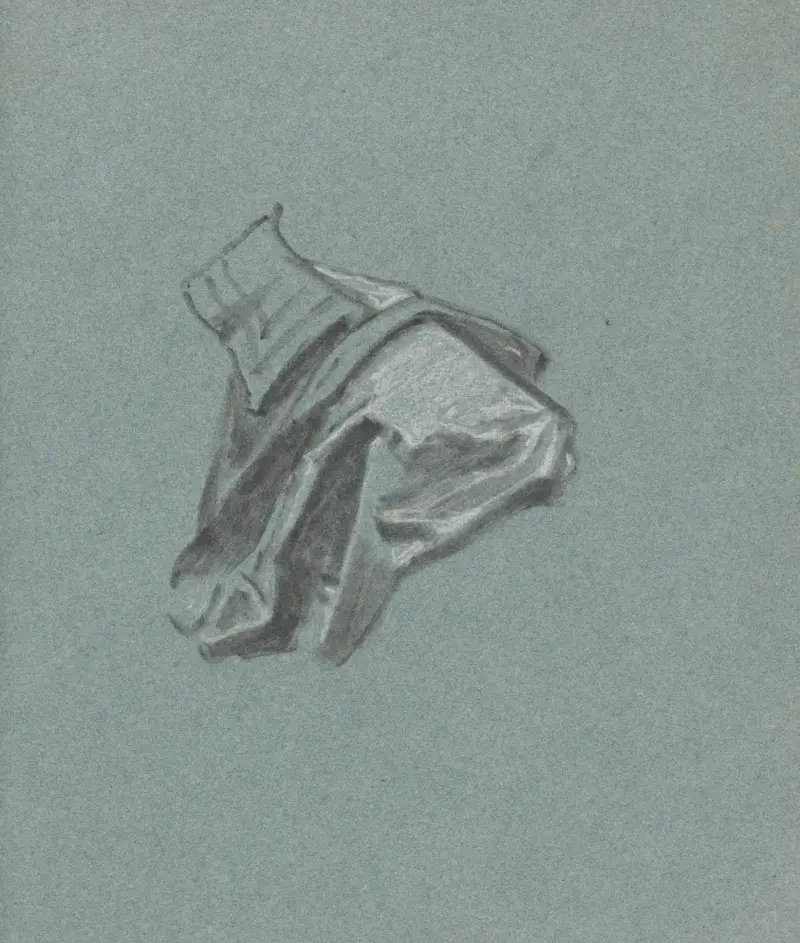 Zřasená látka – č. 1, Nicaise De Keyser