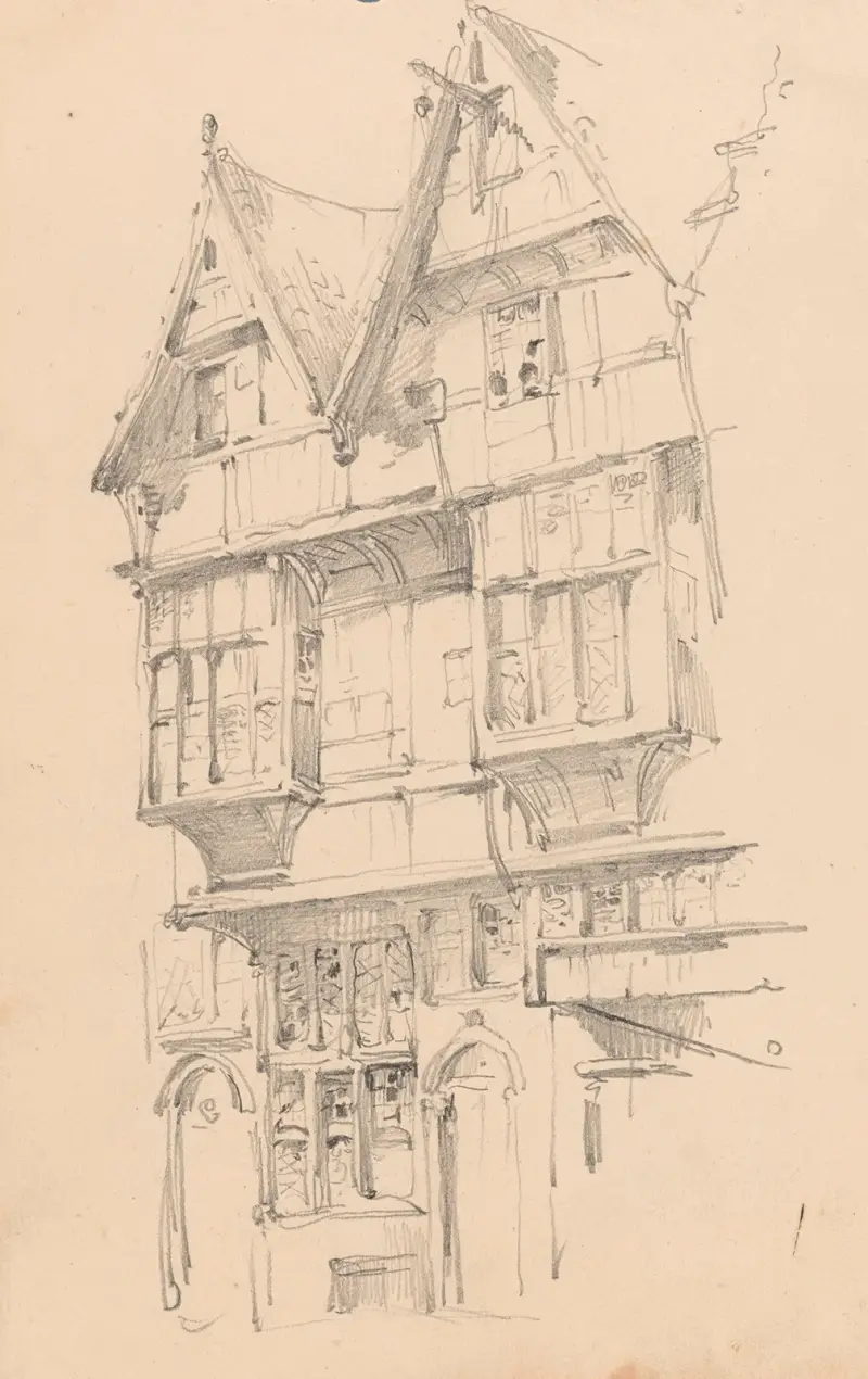 Husfasad av Nicaise De Keyser