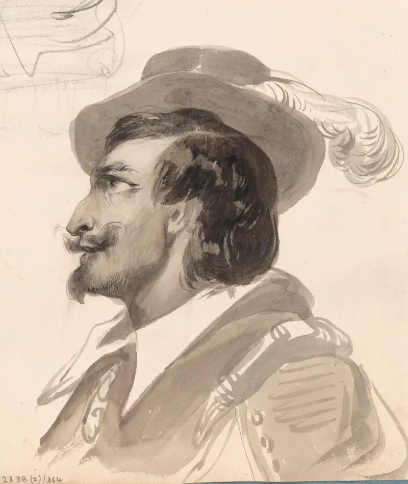 Kopf eines Mannes von Nicaise De Keyser