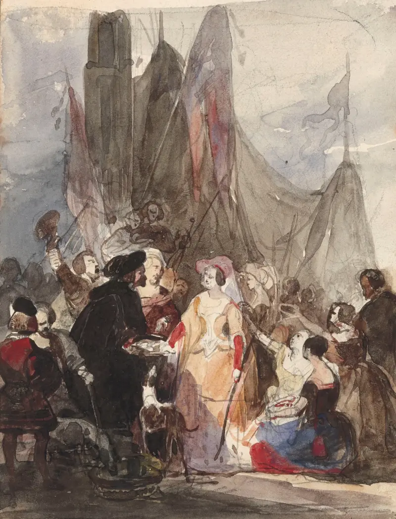 Historiskt motiv 2 av Nicaise De Keyser