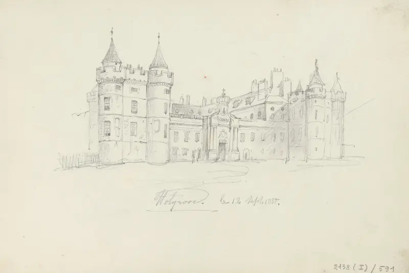 Holyrood Palace av Nicaise De Keyser