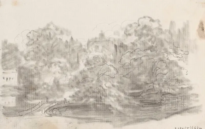 Landskap av Nicaise De Keyser