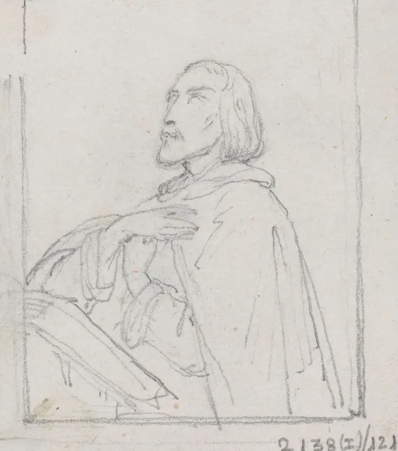 Mann im Gebet von Nicaise De Keyser