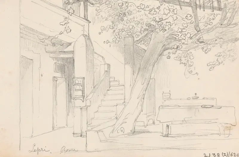 Der Palazzo Lepri in Rom von Nicaise De Keyser