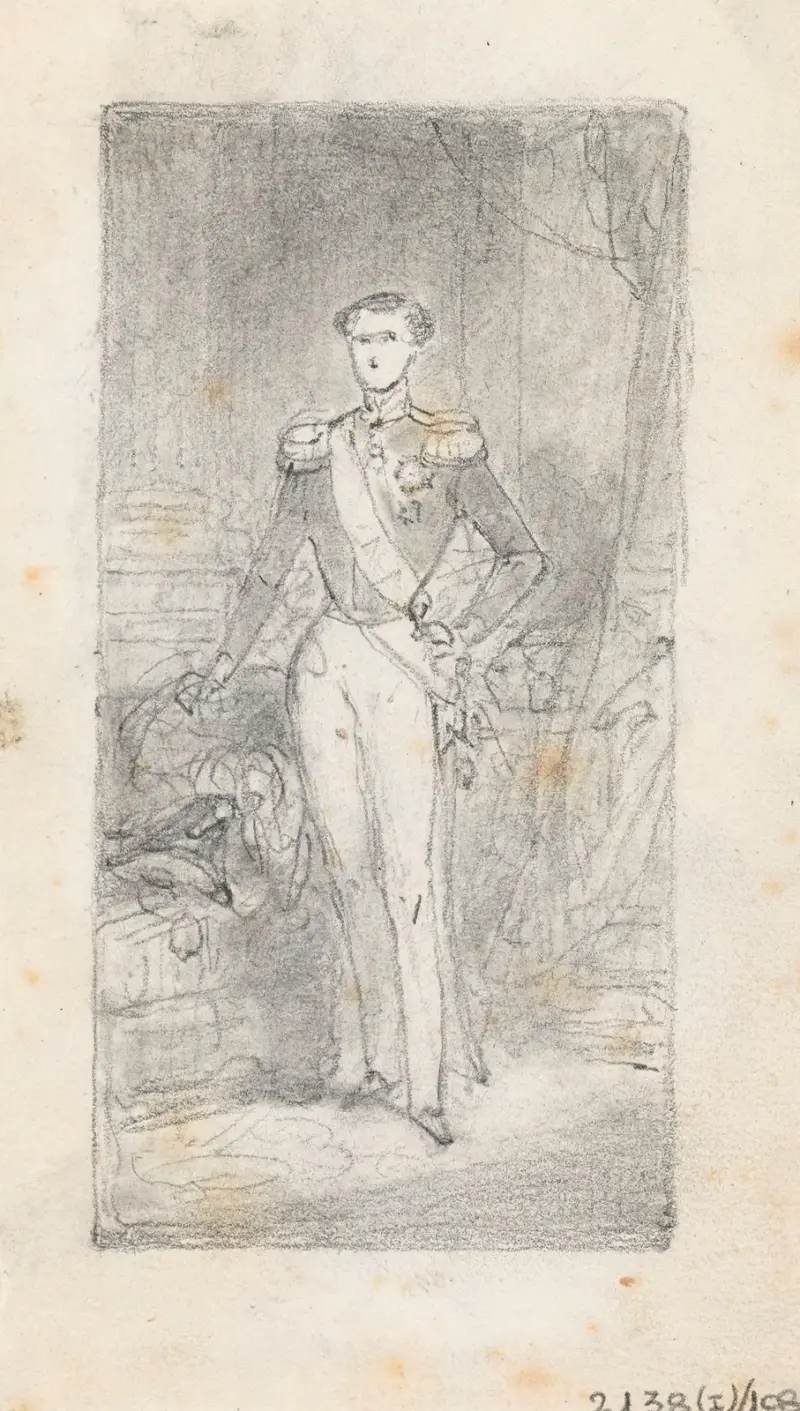 Porträtt av en man av Nicaise De Keyser