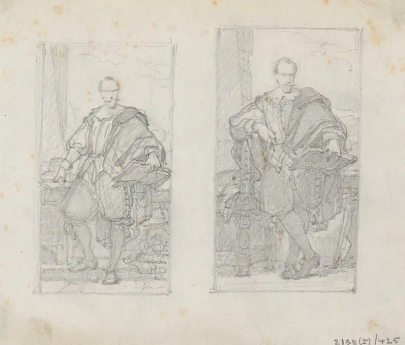 Portrait of a Man av Nicaise De Keyser