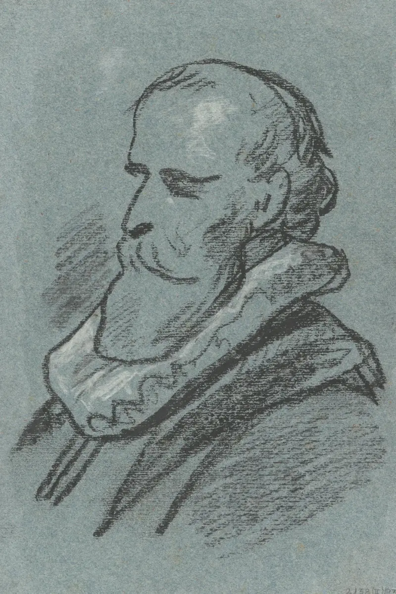 Porträtt av en man av Nicaise De Keyser
