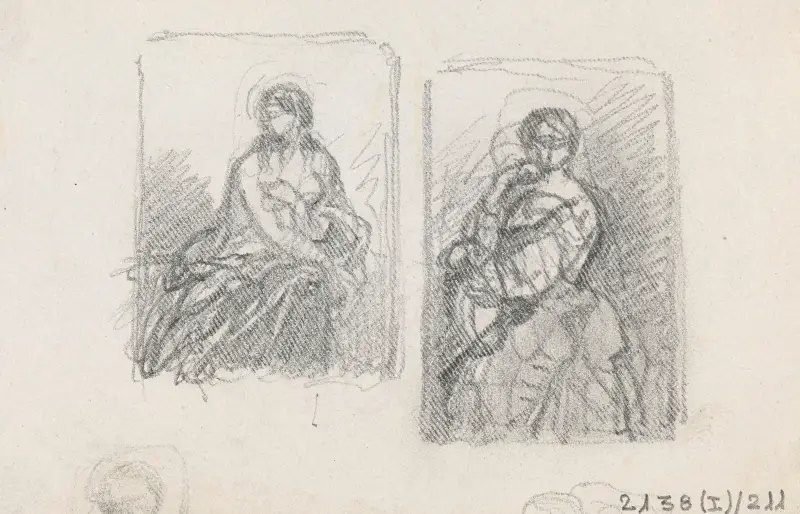 Porträtt av en kvinna av Nicaise De Keyser