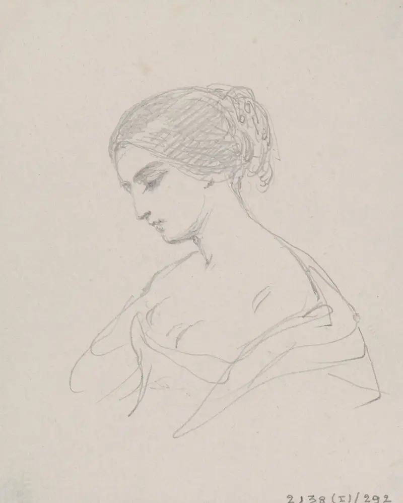 Bildnis einer Frau – Nr. 16 von Nicaise De Keyser