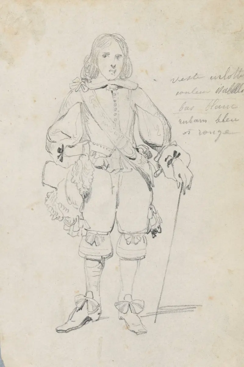 Porträtt av en ung man av Nicaise De Keyser