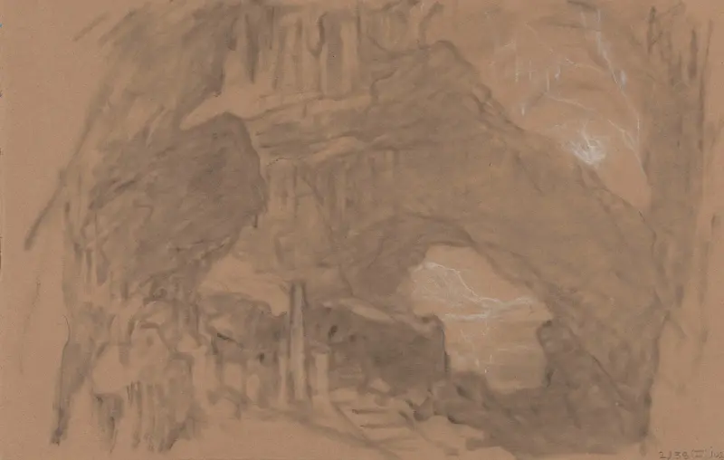 Felsige Landschaft von Nicaise De Keyser